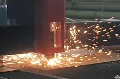 Видео FL-L2060F-20000-IPG Лазерный станок для резки листового металла