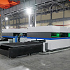 FL-L1530FHE-4000-IPG Лазерный станок для резки листового металла с кабинетной защитой и сменным столом